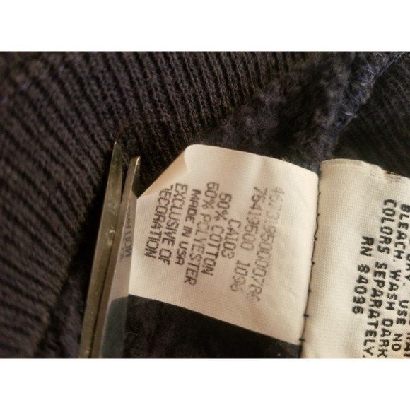 Vintage U of M Michigan Wolverines crewneck sweatshirt XL - Picture 6 of 7